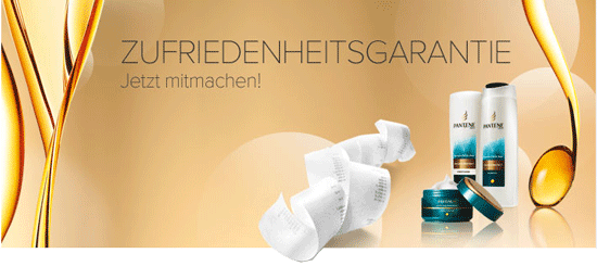 Pantene Pro-V Zufriedenheitsgarantie