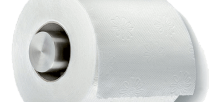 Offensichtlich Toilettenpapier (Symbolfoto)
